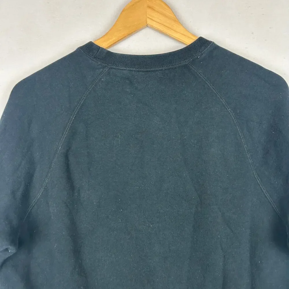 Jordan Varsity Graphic Crew Neck Sweatshirt Black/Grey 724503-010 Men's Size M